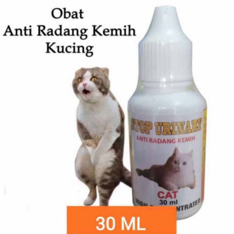 Stop Urinary | FlavoVit Obat Kucing Anti Radang Kemih Susah Buang Air Kecil Susah Pipis Cat 30 ml / 10 ml