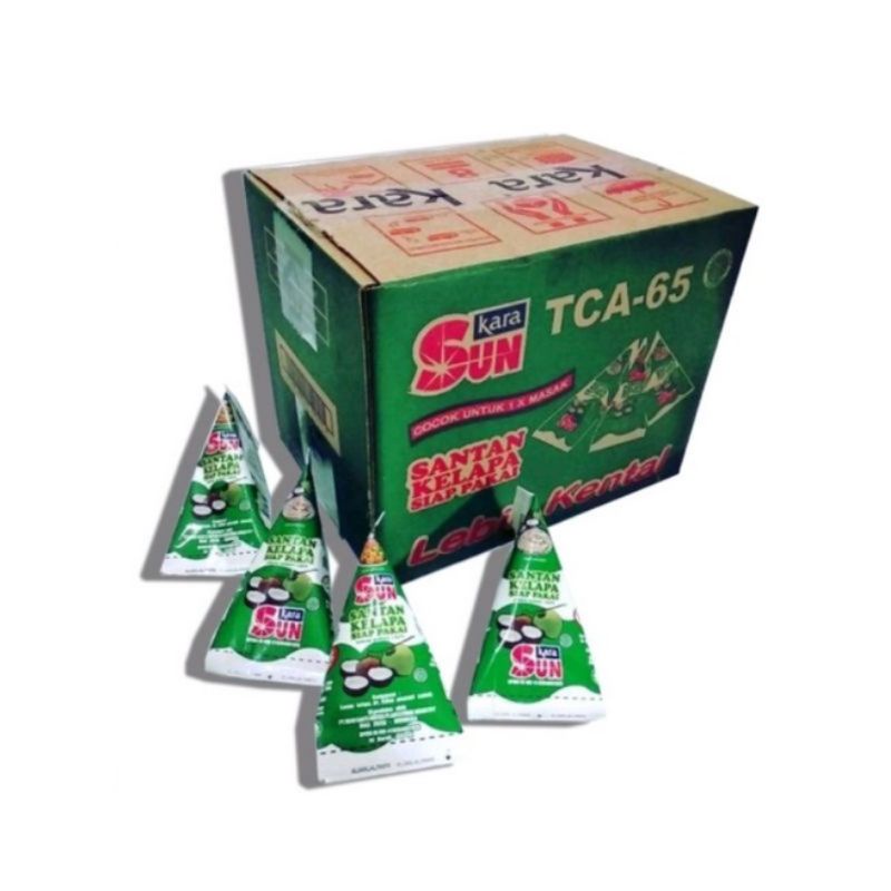 

Sun Kara Santan Cair TCA 65 ml 1 Dus isi 36 | Santan Instant 65ml