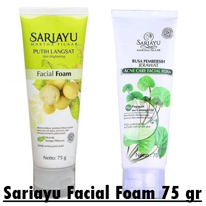 Sariayu Facial Foam 75 gr ORIGINAL-BPOM