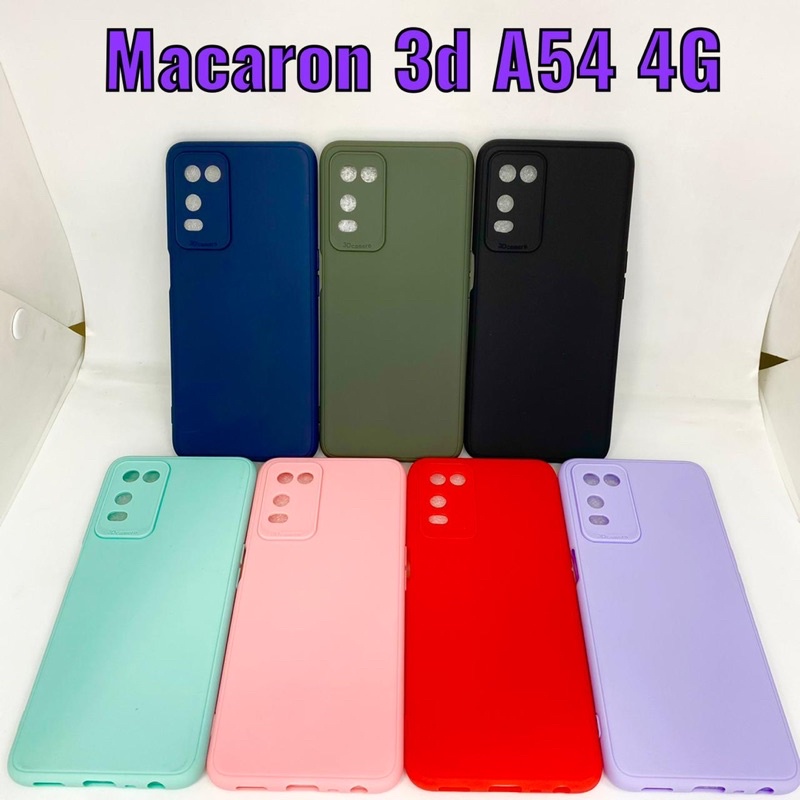 PROMO MAKARON CASE TPU 3D OPPO A74 4G 5G RENO 5 5F POCOPHONE M3 REALME C21