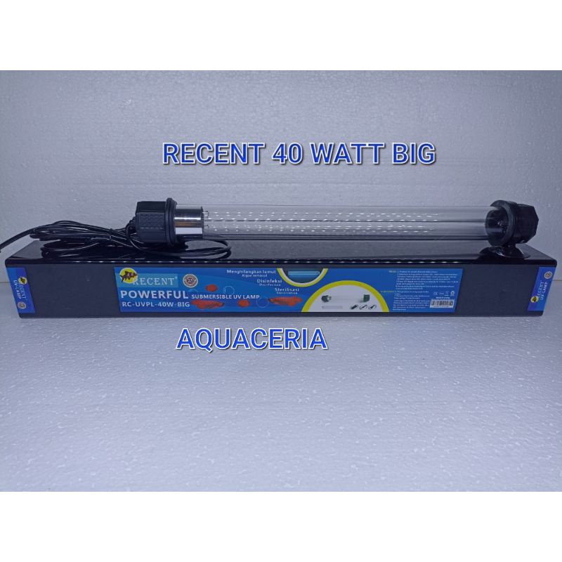 Lampu UV RECENT UV 40 Watt BIG Sterilizer Filter