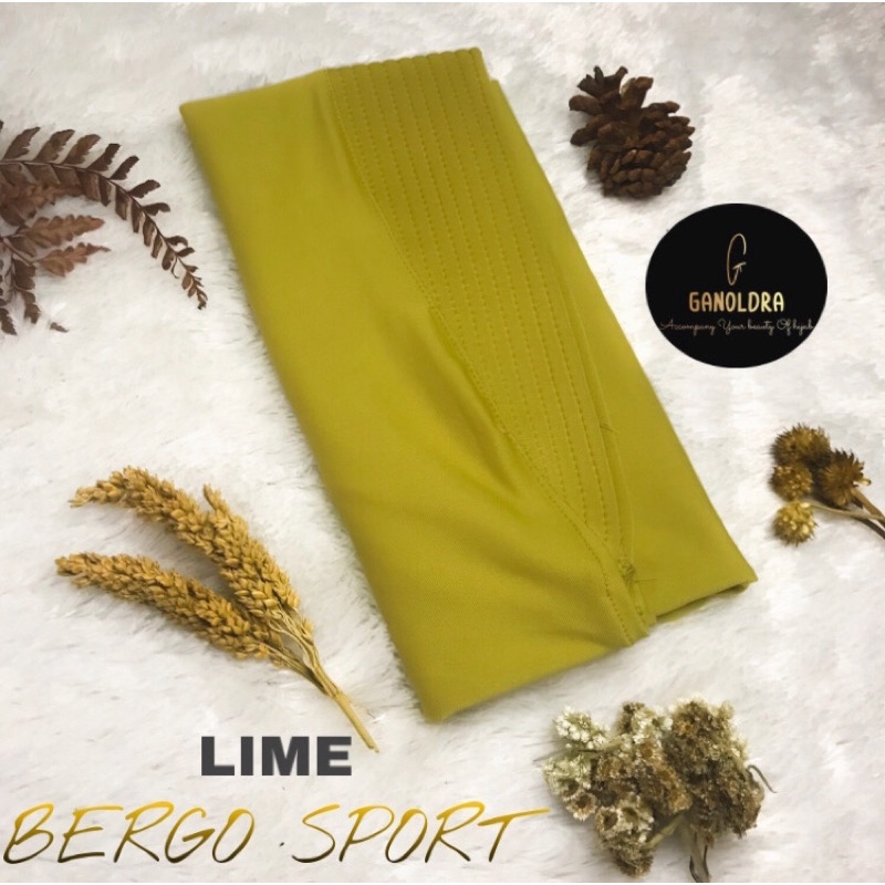 BERGO SPORT PREMIUM/BERGO INSTAN OLAHRAGA-LIME