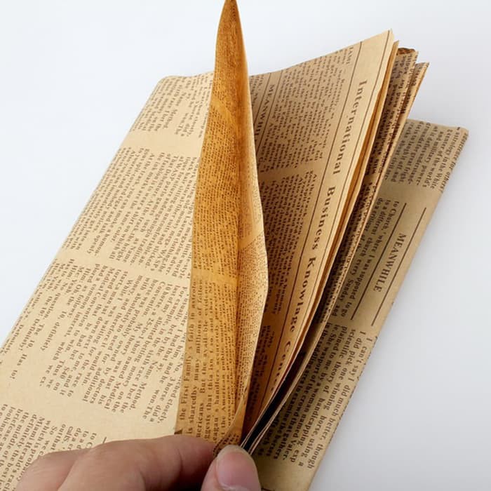 Vintage Newspaper - Vintage Gift Wrapper