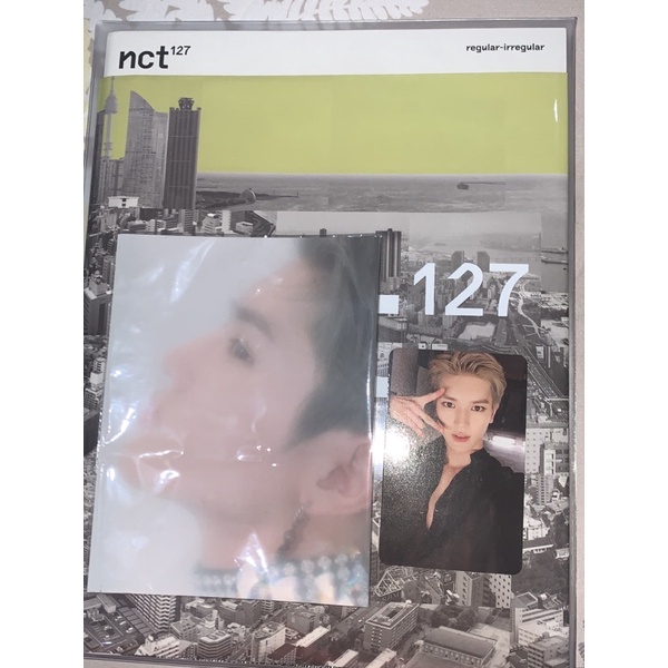 album NCT127 regular ver fullset unsealed pc taeyong , postcard taeyong