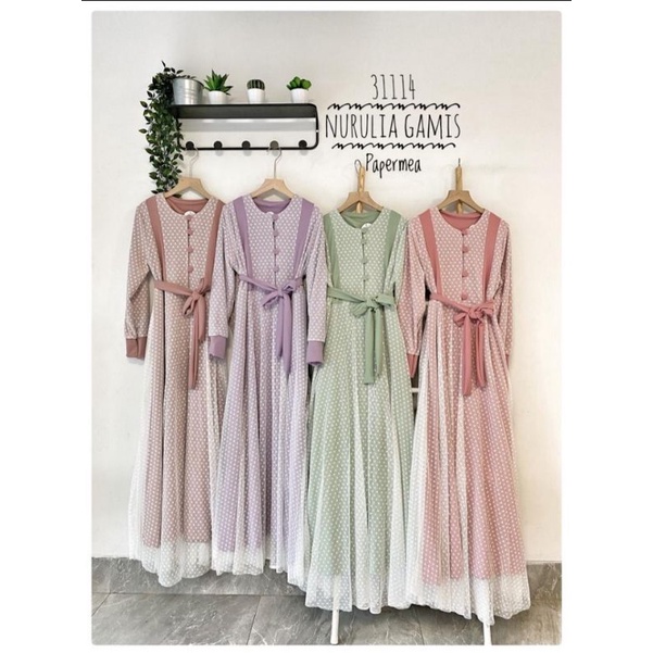 Nurulia Gamis Ori By Papermea