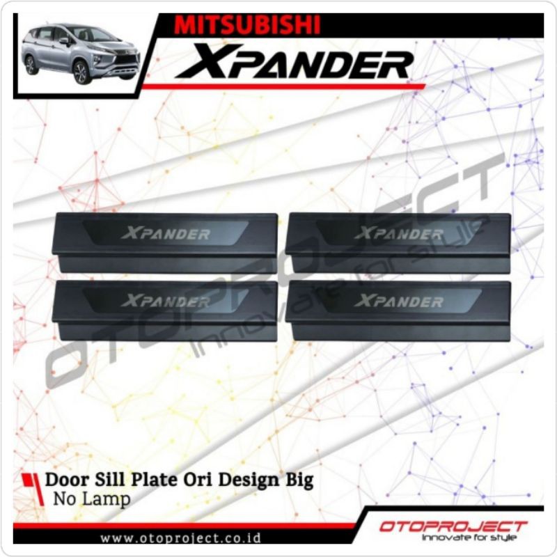 Sill Plate Samping Xpander Ori Design Non Lampu Big Design Merk Otoproject