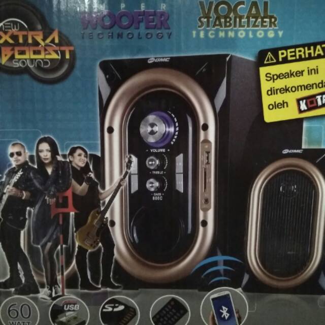 Speker  multimedia Gmc 886C