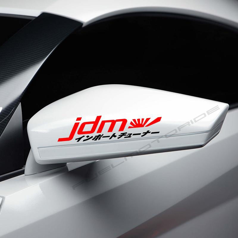 Sticker Mobil JDM Kanji Sun Honda Toyota Daihatsu Nissan Datsun BMW