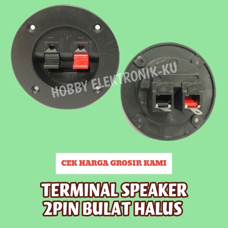 TERMINAL SPEAKER 2PIN BULAT HALUS