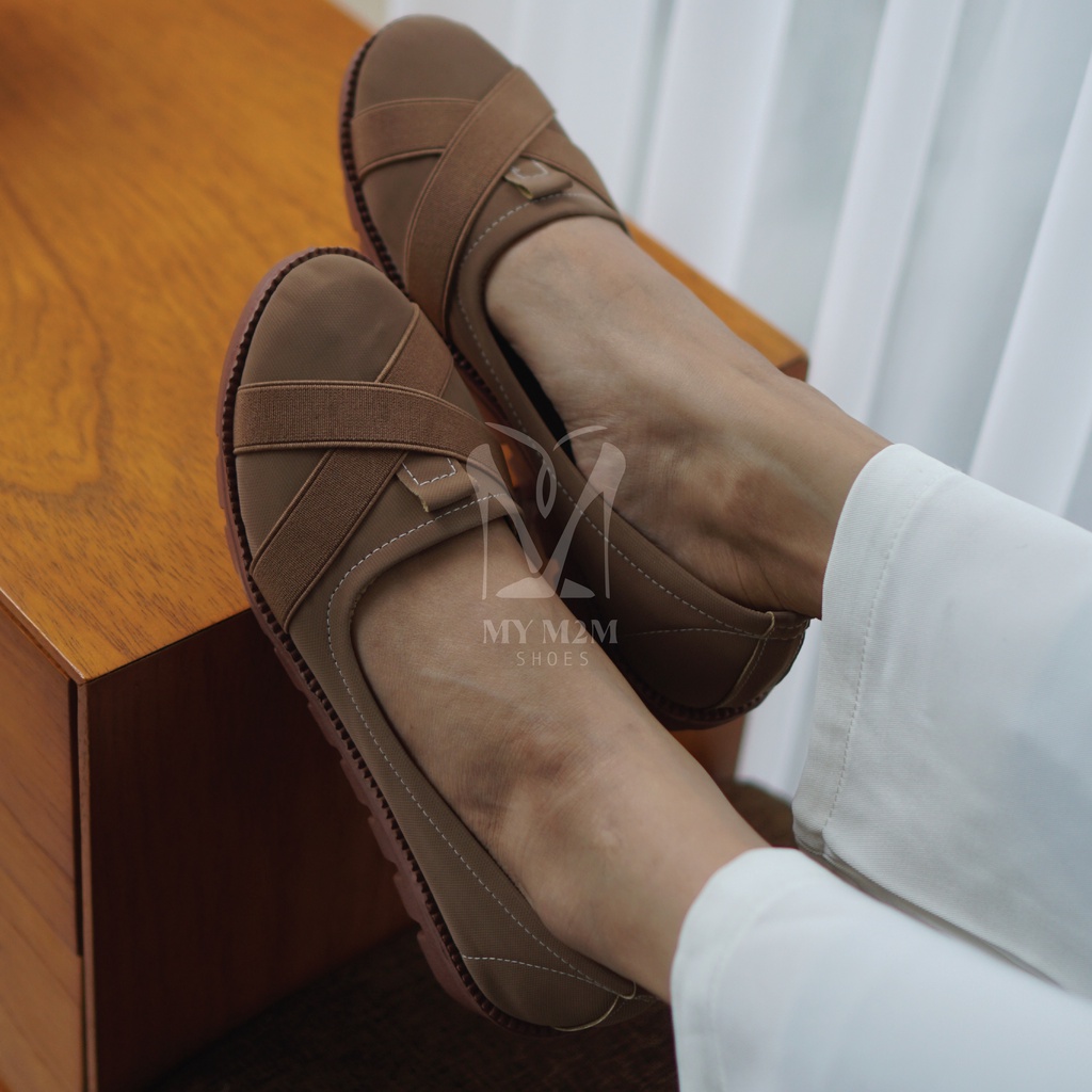 Mym2m Sepatu Wanita Slip On Casual Terlaris Lacruzia