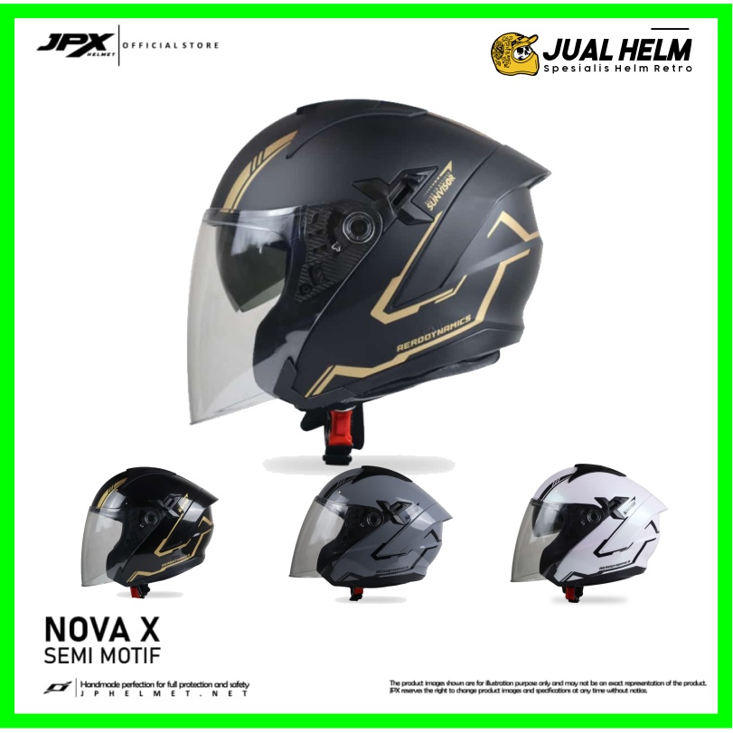 Helm JPX Nova X Semi Motif