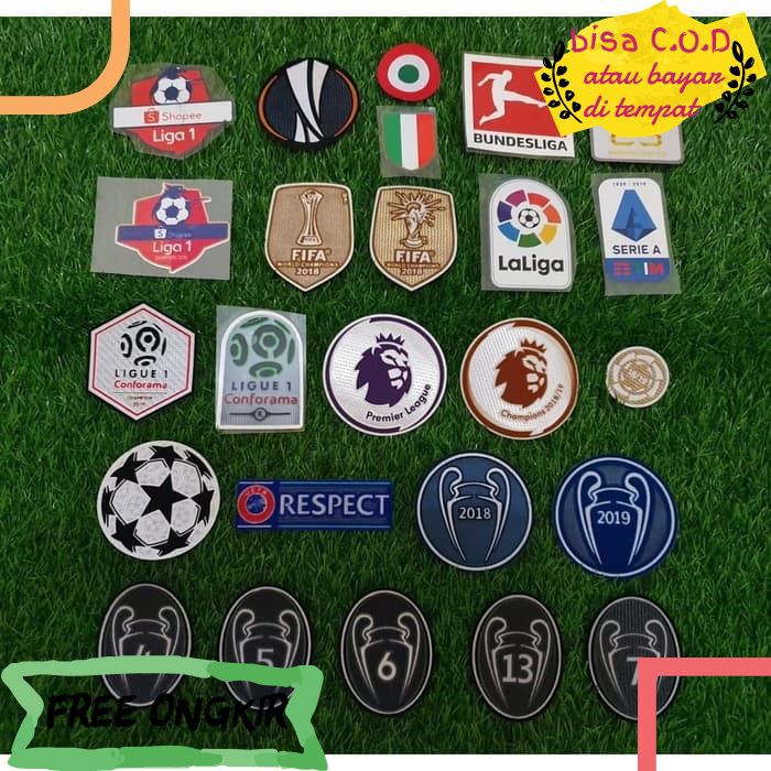 [COD]285 PEMASANGAN / PASANG PATCH DI JERSEY BAJU KAOS OBLONG POLOS ATASAN PRIA WANITA FUTSAL
