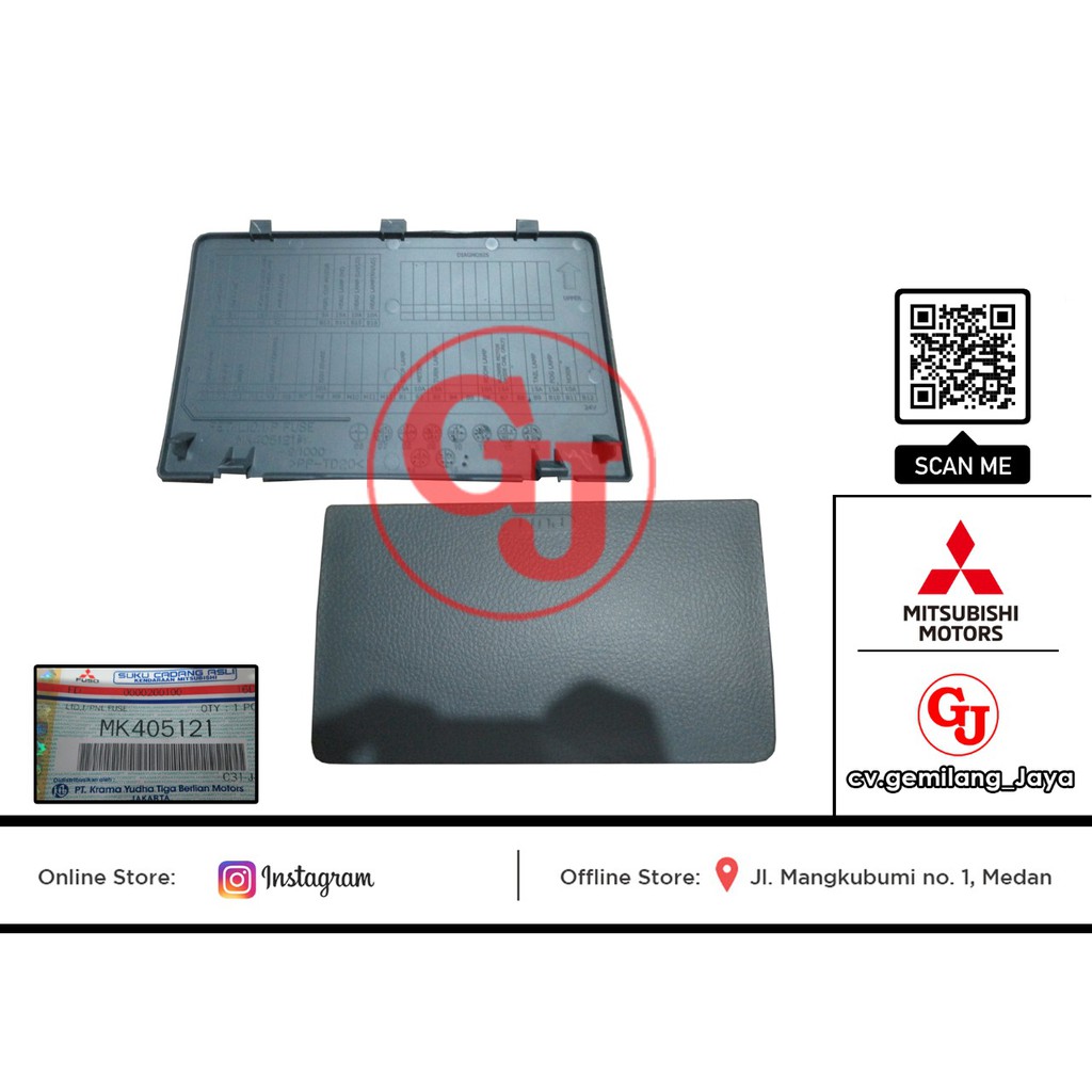 TUTUP SEKRING DASBOR MITSUBISHI CANTER ORIGINAL MK405121