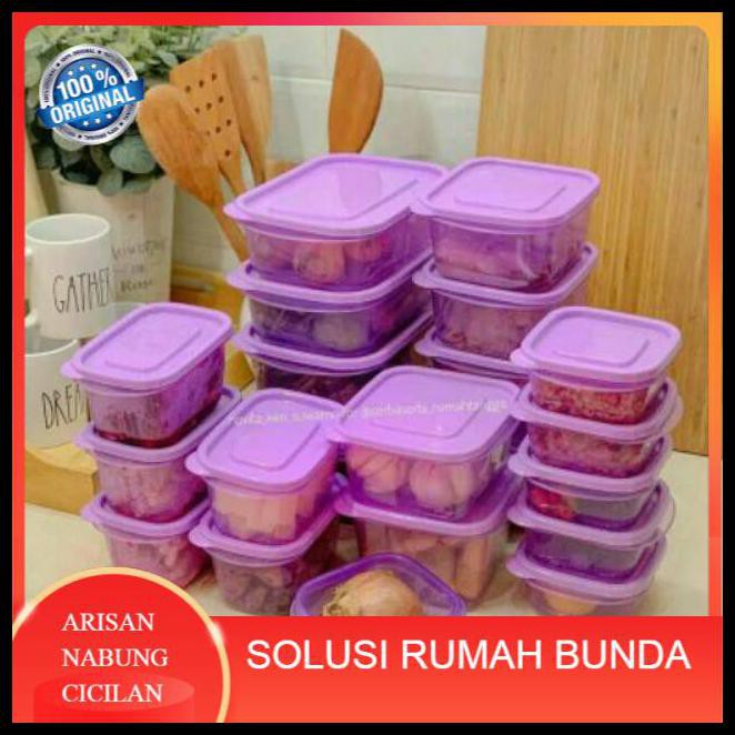 Promo Wadah Penyimpanan Technoplast Bambang Set 22 Pcs - Bambang Iso