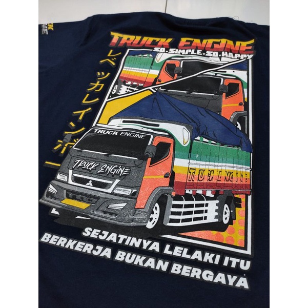 kaos Truk kaos trek kaos truck kaos Truk engine