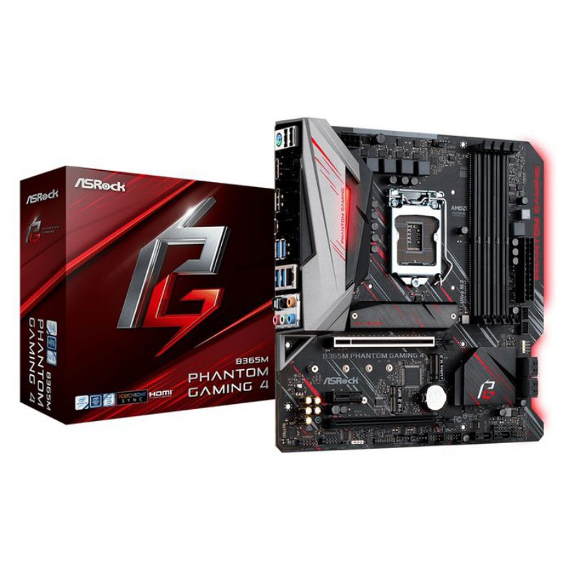 MOTHERBOARD ASROCK B365M PHANTOM GAMING 4 LGA 1151