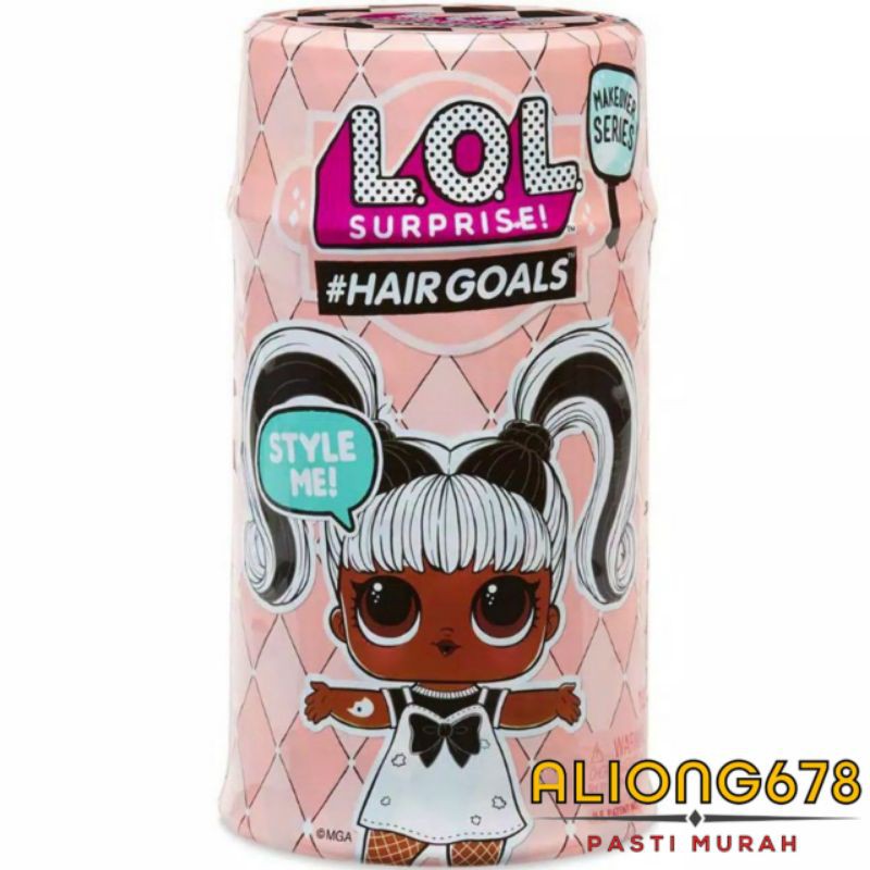 mainan Lol Surprise Kapsul Jumbo HairGoals Series Kapsul Besar High Quality Murah/Boneka LolSurprise