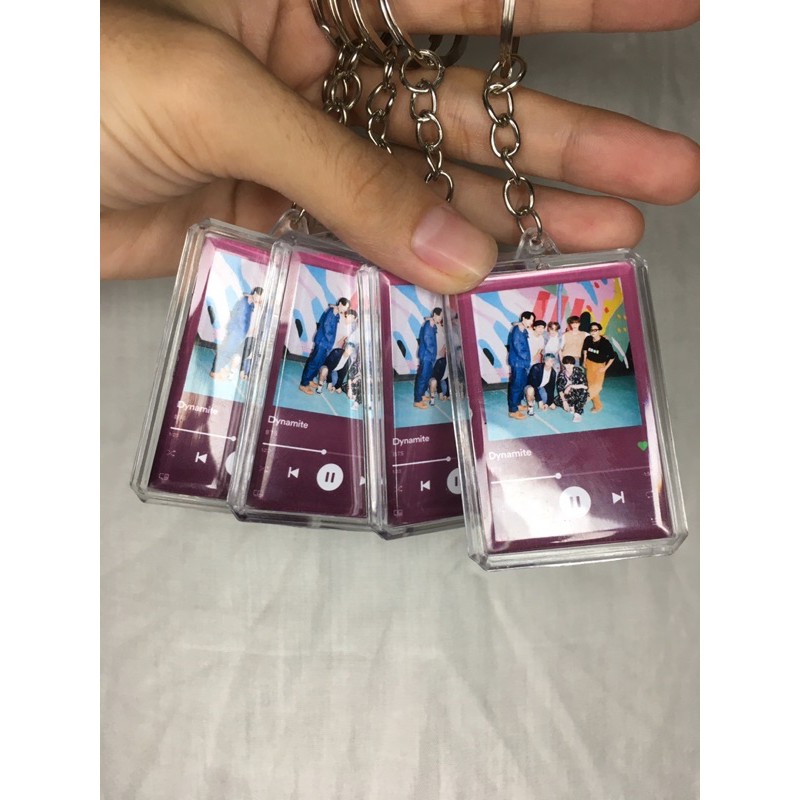 [kstuffind] BTS Dynamite Gantungan Kunci Akrilik Playlist Dynamite ganci acrylic BTS Murah