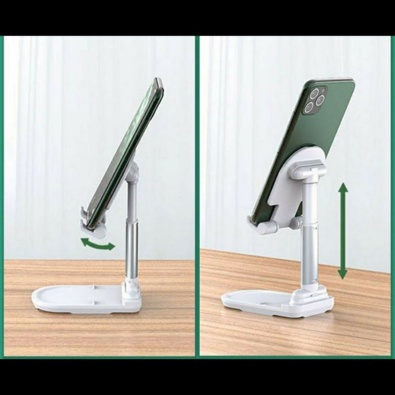 ADJUST STAND HOLDER FOR HANDPHONE &amp; TABLET DUDUKAN HP UNIVERSAL KUALITAS BAGUS