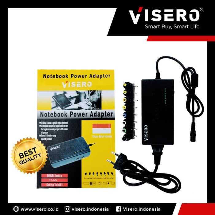 Adaptor Notebook/Laptop Visero 12-24V 96 WATT