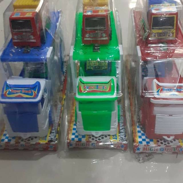 Mainan anak plastik truck