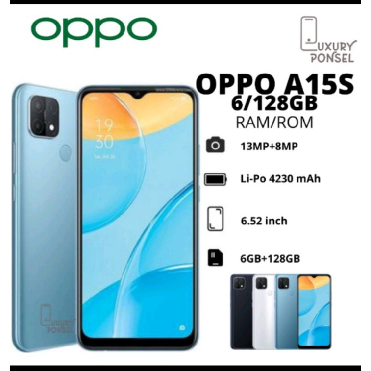 oppo a15s 6/128 gb