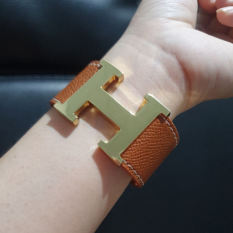 Gelang Kulit  Branded band Gelang Kulit Viral  Premium Quality Tidak karatan 8829