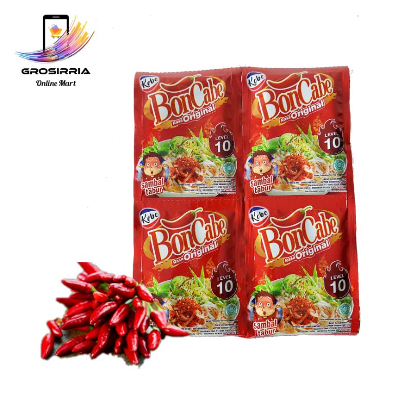 

Boncabe Original 6gr Lv.10 (12 Pcs)