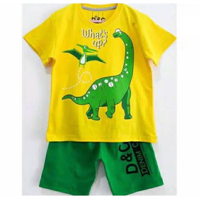 STELAN KAOS DINO ANAK