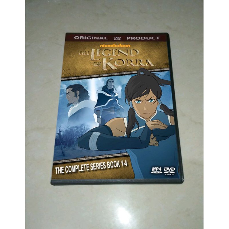 DVD Avatar Korra Book 1-4