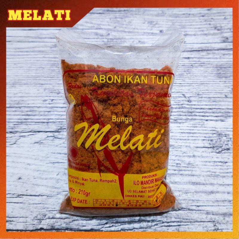 

[MELATI] Abon Ikan Tuna Rasa Pedas 210 gram