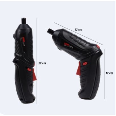 SUNC 3.6 CORDLESS SCREWDRIVER bor USB obeng listrik tanpa kabel kayu