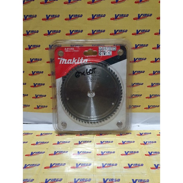 MAKITA 6×60T MATA PISAU GERGAJI BULAT CIRCULAR SAW POTONG KAYU BELAH 6"×60T 6" × 60T ORIGINAL JEPANG