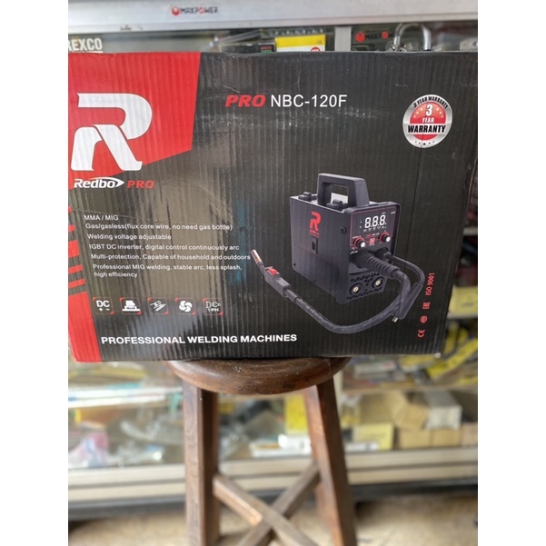 Redbo Mesin Las 3 in 1 NBC-120F MMA MIG TIG