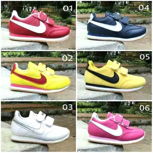 Super big sale!! sepatu nike anak/nike kids kuning/sepatu anak nike murah/bike import