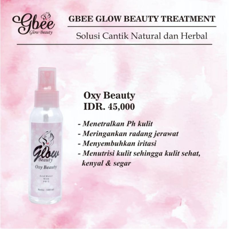 Oxy glow beauty