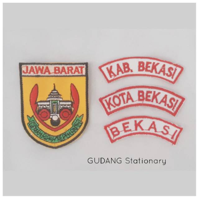 Emblem Pramuka Jawa Barat + Lokasi BEKASI