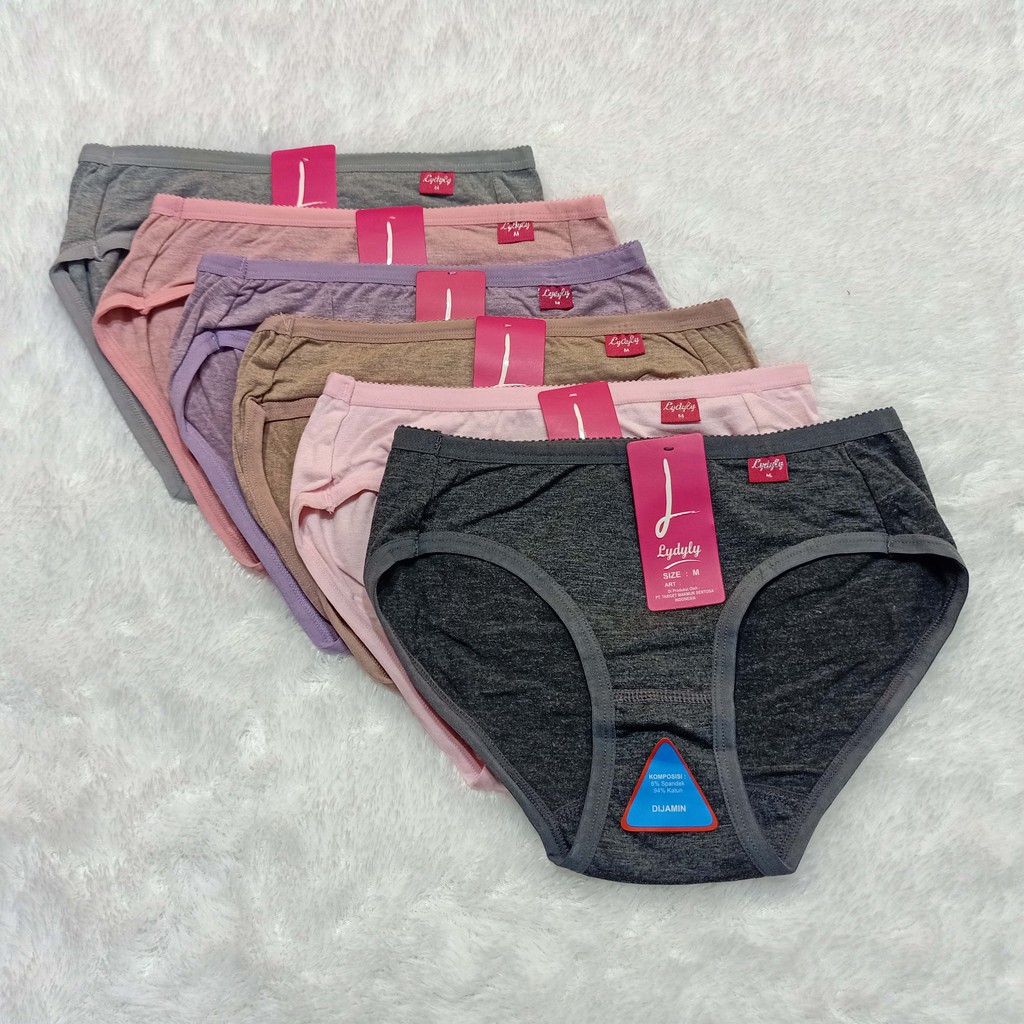 [ COD ] PROMO CELANA DALAM LYDYLY L036 100% CD KATUN MURAH NYAMAN BERKUALITAS