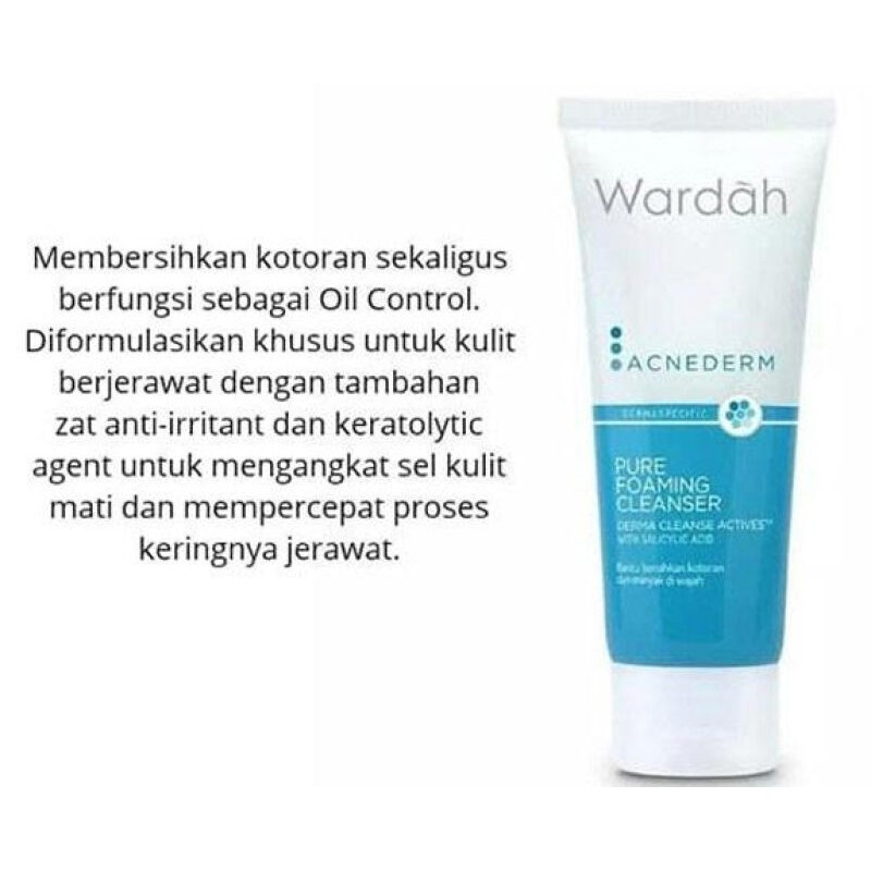 ★ BB ★ WARDAH Acnederm Pure Foaming Cleanser 60ml