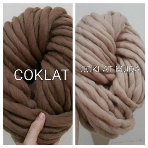 benang loopy loops wool kapas macrame