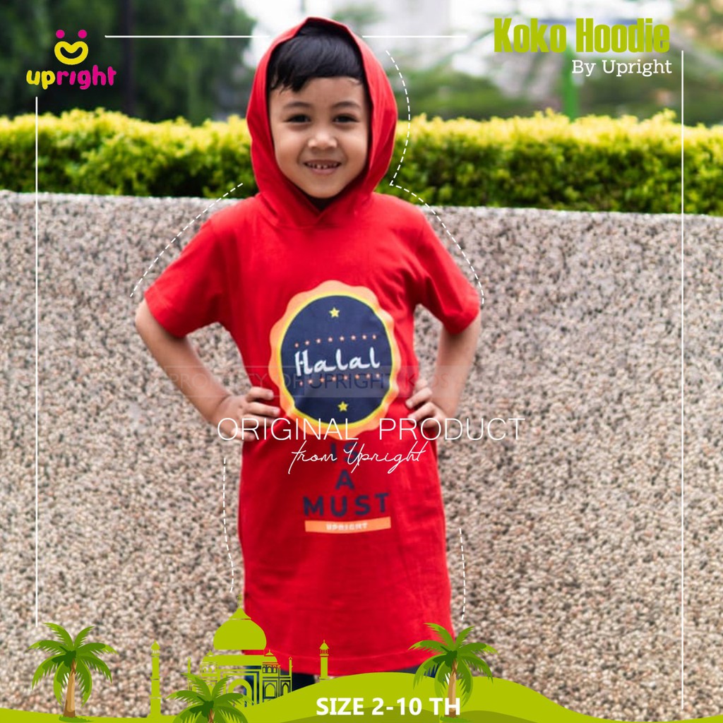 Koko Kurta Anak Hoodie Upright