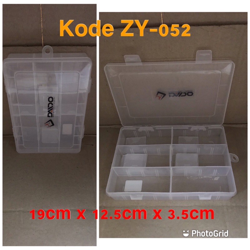 Kotak Pancing Daido ZY-053 / ZY-052 Perlengkapan Aksesoris Sesuai Gambar-Kode ZY-052