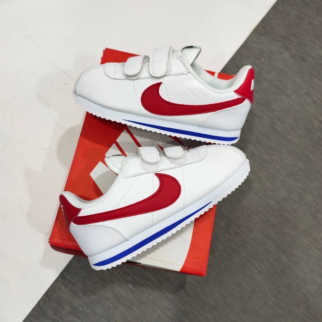Promo Lebaran Sepatu Anak Sneaker Anak Nike Cortez Classic Velcro Kids Original Premium Import BNIB