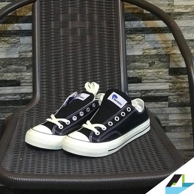 Sepatu Sneakers Ventela Public / BTS 70s Low / High Black / Natural / Navy / Yellow