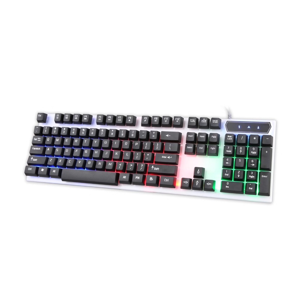 XOBOX - Keyboard Gaming K358 LED RGB Bachlight Support All Komputer/laptop