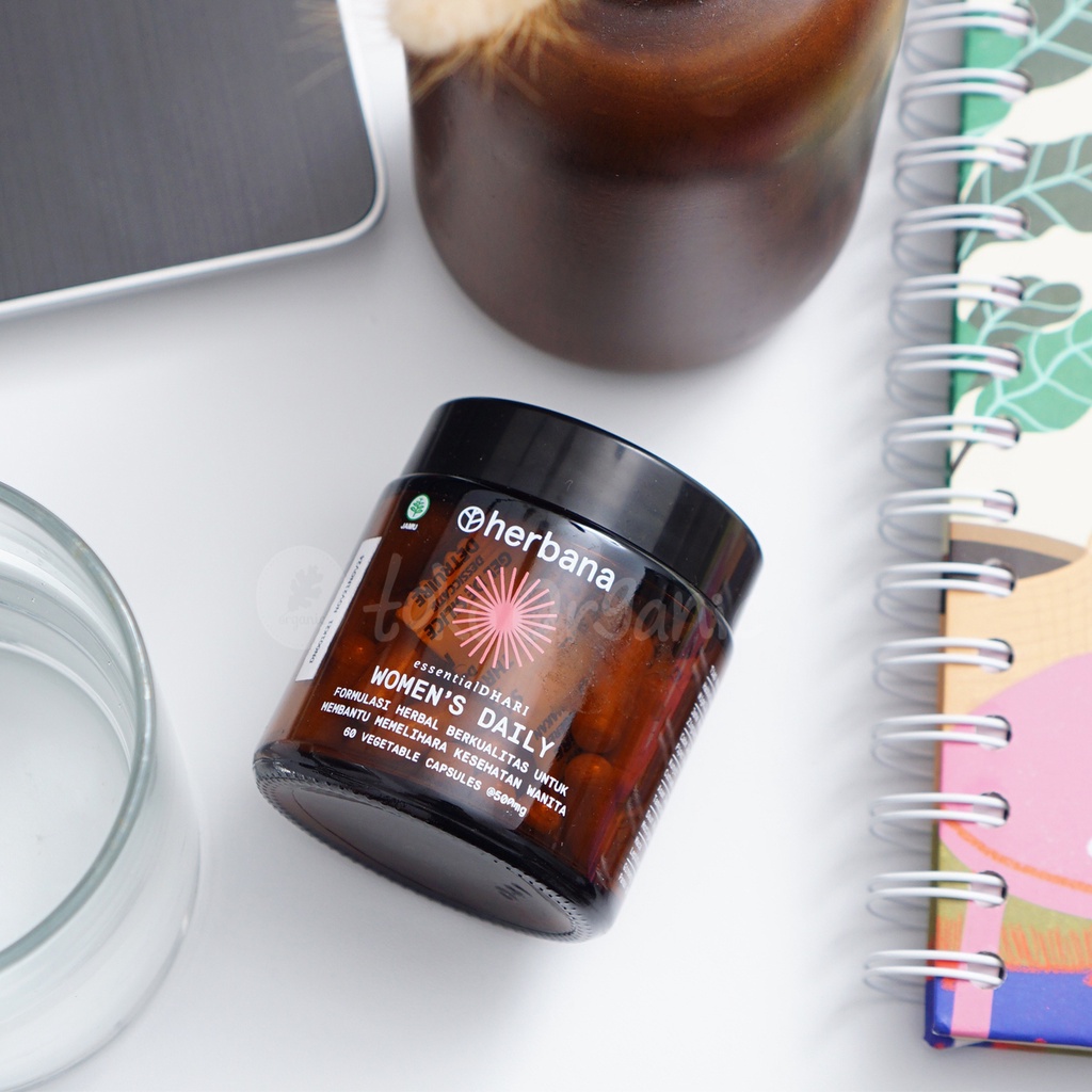 Jual Herbana Essential Dhari Women's Daily 60vegetable Capsule 500mg