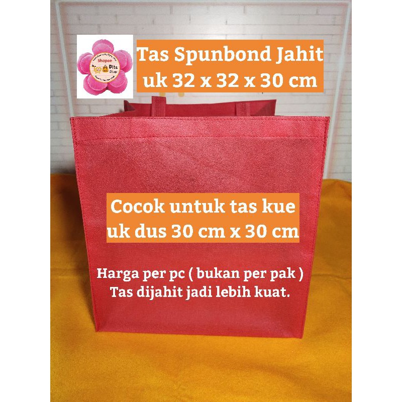 

Tas Kain Bingkisan Souvenir Gift Bag Kantong Polos Tenteng 30 Merah