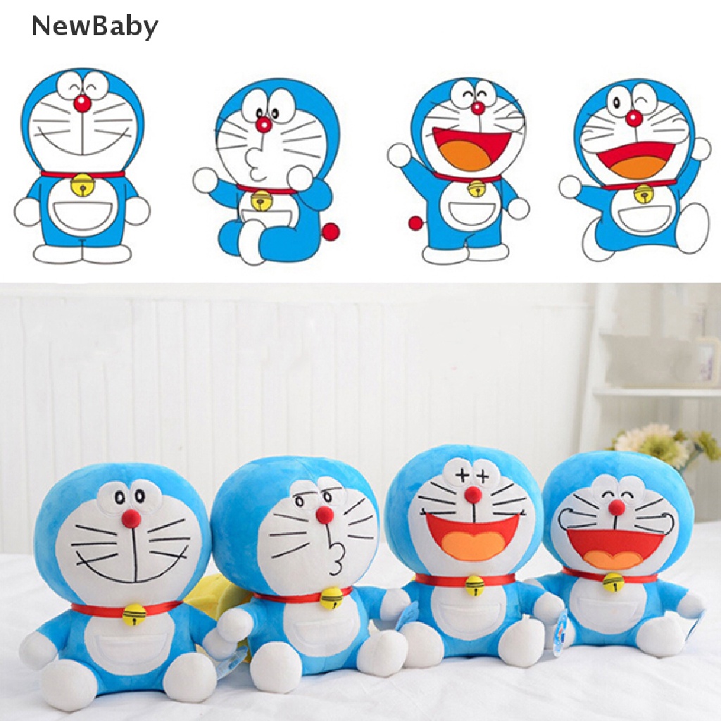 1pc Bantal Boneka Doraemon Bahan plush Untuk Anak