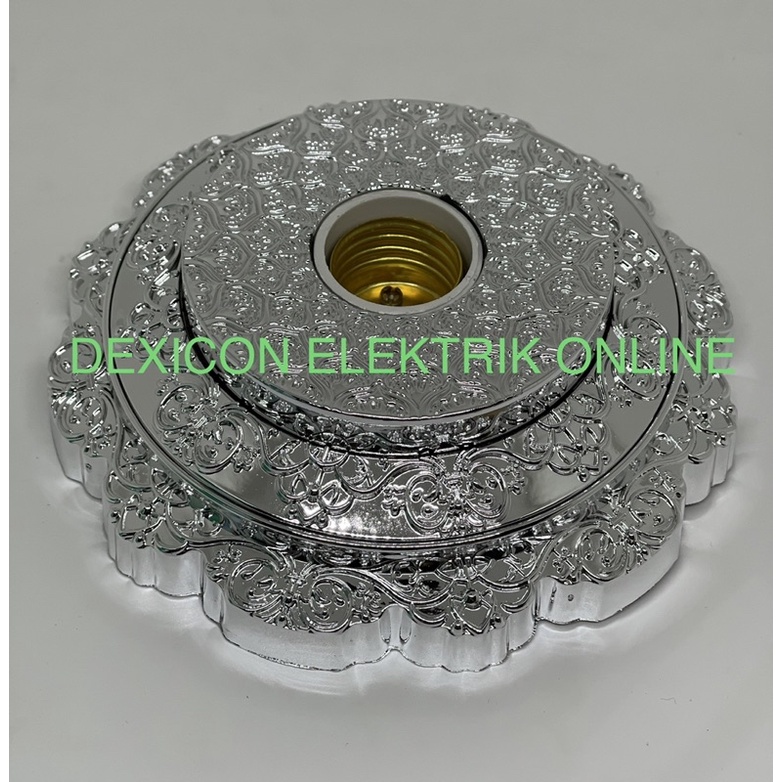 fitting lampu DPI 1S/fitting plafon terbaru 2022 - fitting hias rumah - fitting model diamond - fitting plafon - fitting lampu rumah