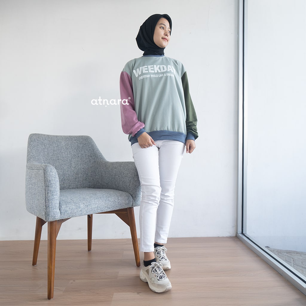 Nara Grosir - Weekday XXL Sweater l Sweater Pria dan Wanita